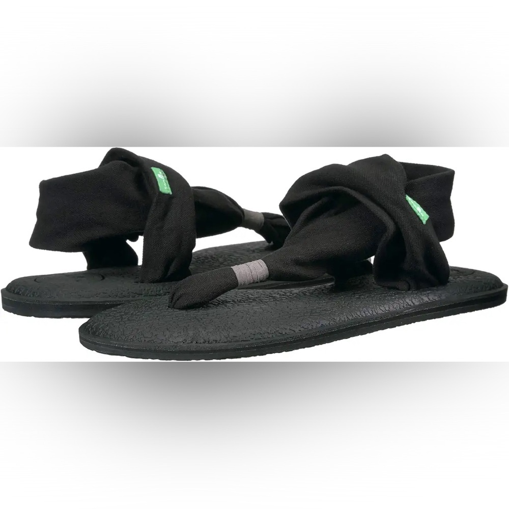Sanuk Yoga Sling 2 (Black) Women's Sandals